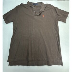US Polo Assn polo shirt‎ Men's size XL brown